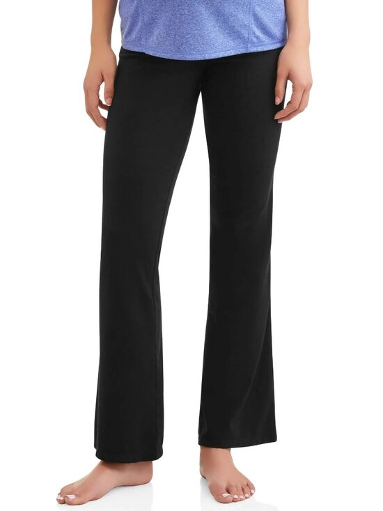 Time and Tru Pants - Maternity Leggings for Yoga, Black